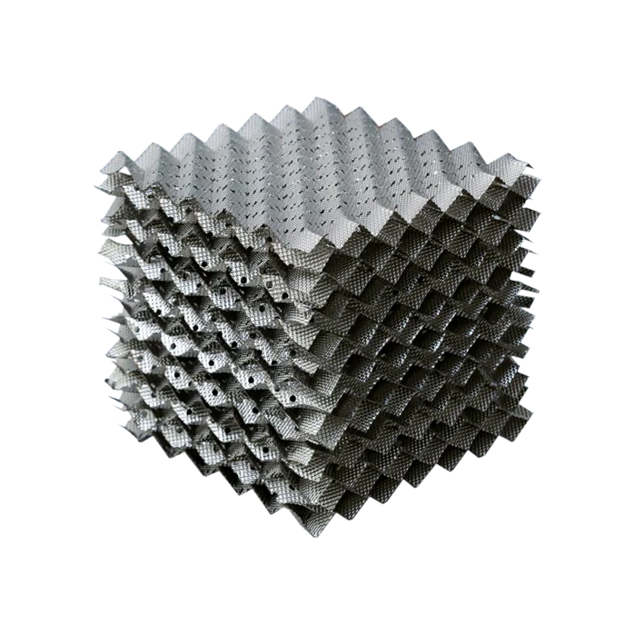 mellapak component for packing structured packing column internals system