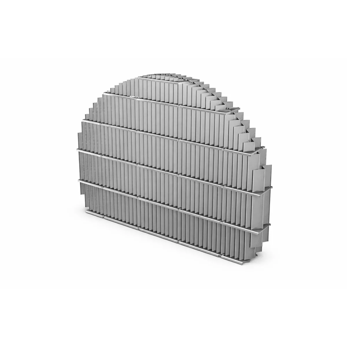 wave breaker component for miscellaneous item breaker separator internal system